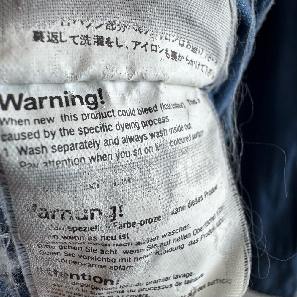 Scotch & Soda Maison Scotch Blue Denim Button Down Shirt Cotton Minimal Casual - Picture 13 of 13